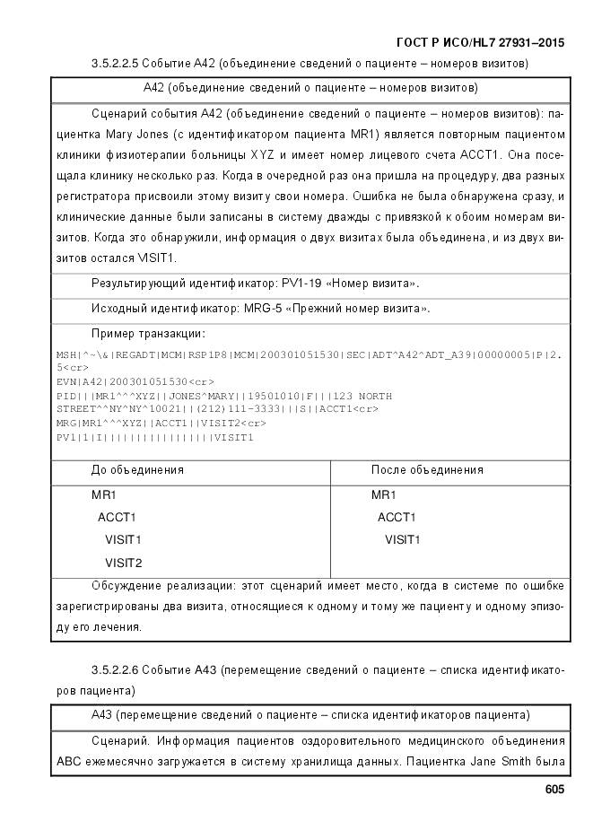 ГОСТ Р ИСО/HL 7 27931-2015, страница 612